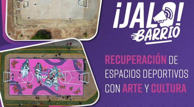 A través de Jalo Barrio, Ijumich recupera espacios y fortalece el tejido social