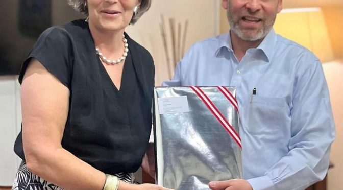 Bedolla fortalece relación con Finlandia y Austria para la inversión en Michoacán