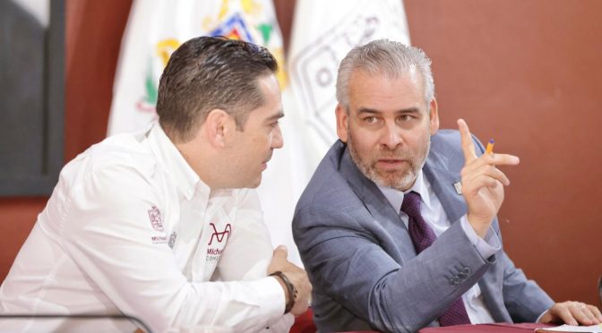 Bedolla y empresarios, unidos por infraestructura de desarrollo para Uruapan