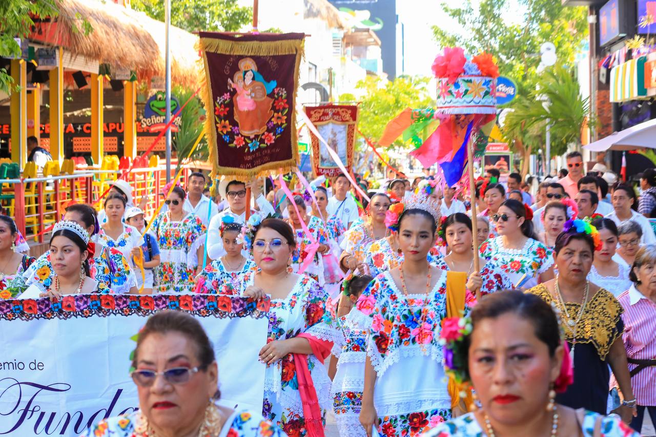 Con procesión, gremio Fundadores da realce a la Feria del Carmen – H. Ayuntamiento de Solidaridad