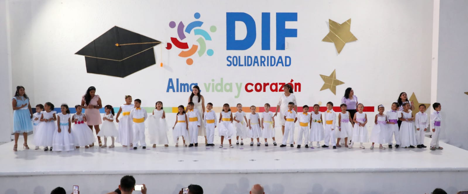 Concluyeron preescolar 30 niñas y niños en los CADI del DIF Solidaridad – H. Ayuntamiento de Solidaridad