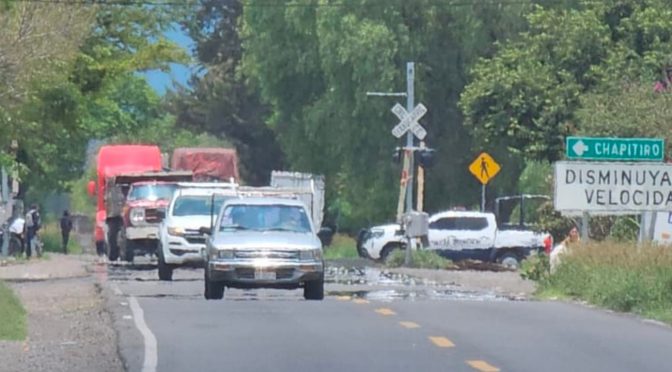 Restablecido el libre tránsito en vialidades de Zinapécuaro: Segob