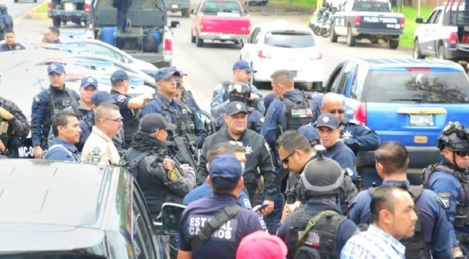 Firme y permanente, operatividad de Guardia Civil en Uruapan