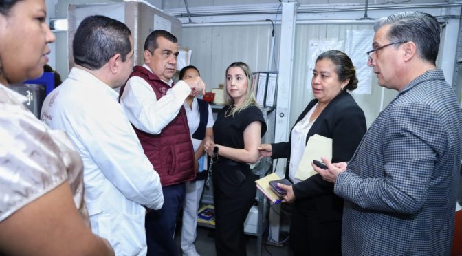 Garantiza SSM abasto de medicamentos en Centro Oncológico