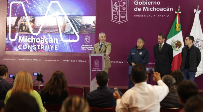 Gobierno de Michoacán destinará inversión histórica de 2 mil 173 mdp a Morelia