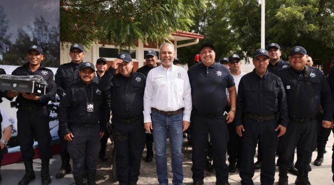 Nuestra Guardia Civil es la cara del gobierno para recuperar la confianza ciudadana: Bedolla