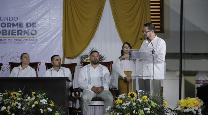 Para Coalcomán, 20 millones en obras, campo y bienestar: Sedeco