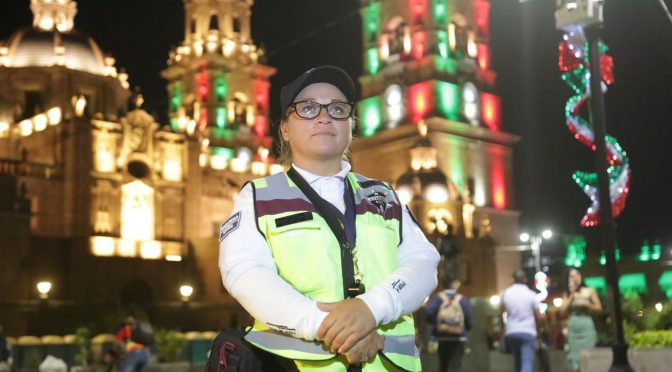Con 6 accesos, 30 arcos metálicos y de rayos X, está listo el dispositivo de seguridad para las Fiestas Patrias, en Morelia: SSP 