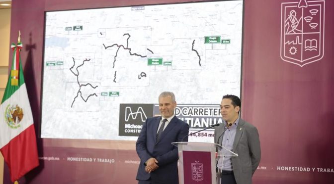 Se invierten 4 mil 854 mdp en obras carreteras multianuales