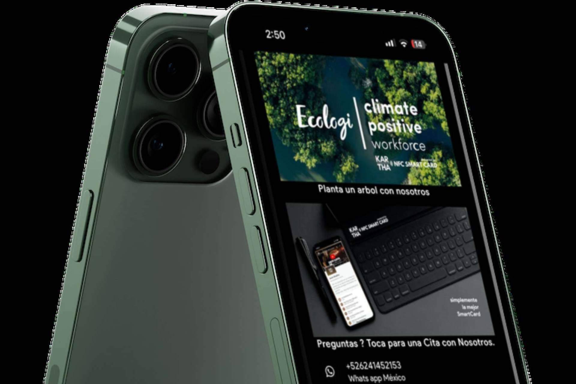 Kartha ha cambiado la forma en la que se presentan los negocios en la era digital con las tarjetas NFC inteligentes