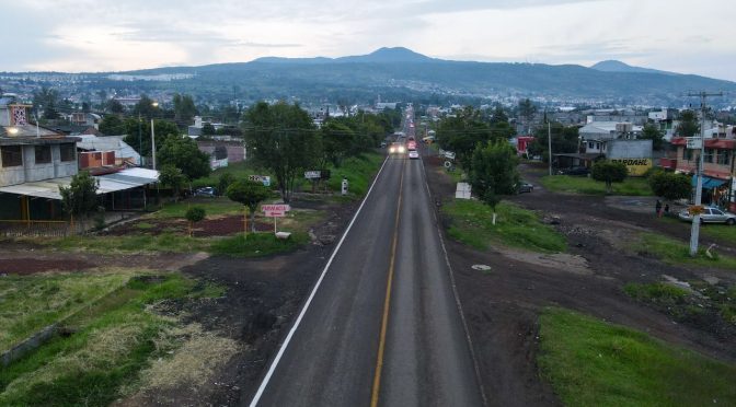 Con más de 4 mil 800 mdp, Michoacán moderniza 680 kilómetros de carreteras