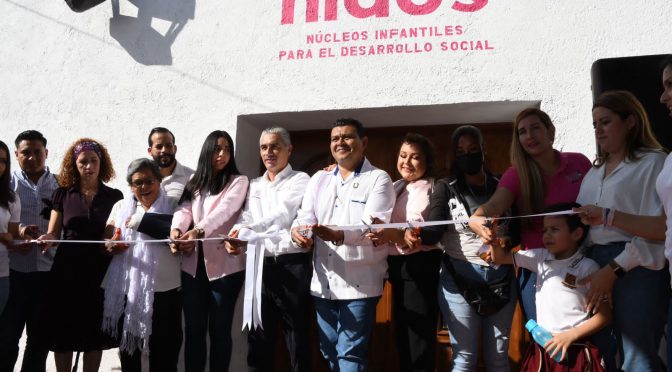 Inaugura DIF Michoacán en Jiquilpan nueva estancia infantil Nidos