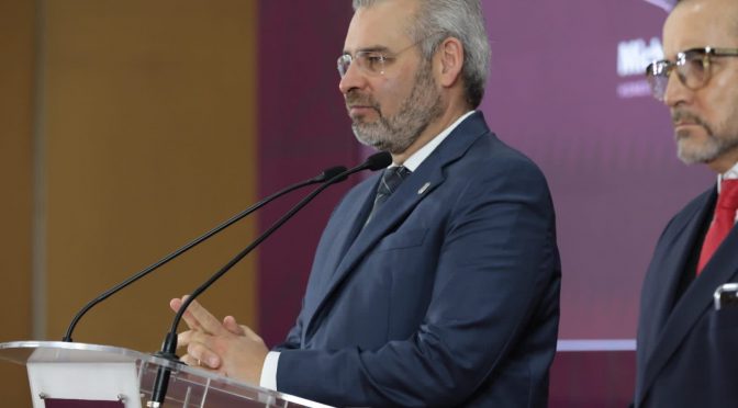 Más de 5 mil mdp se invertirán este año para obra pública: Bedolla