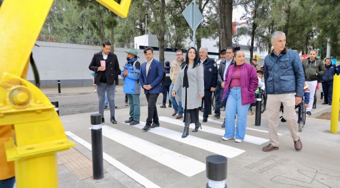 Inaugura Sedum obras de mejoramiento urbano del CREE