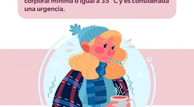 ¿Qué es la hipotermia? Conoce sus síntomas y cómo prevenirla