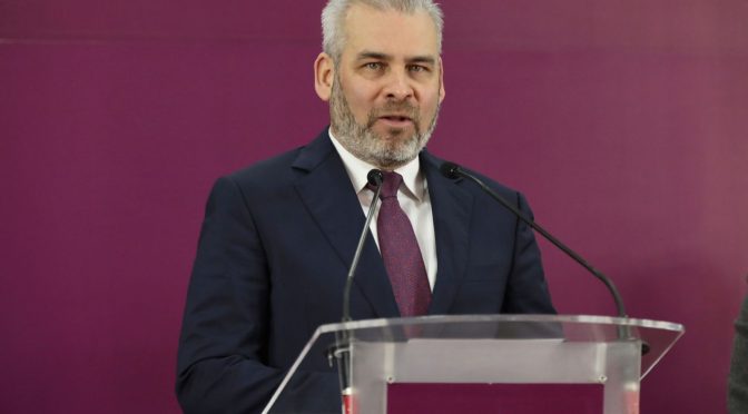 Gobierno estatal destinará mil 530 mdp para obras municipales en 2024: Bedolla