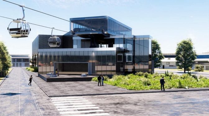 Así serán las estaciones que tendrá el teleférico de Uruapan