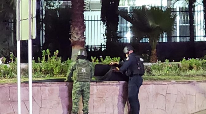 Ciudadano encuentra una granada y la entrega a las autoridades, en Morelia