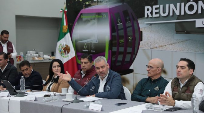 Confirma Bedolla obras de alto impacto para el desarrollo de Uruapan