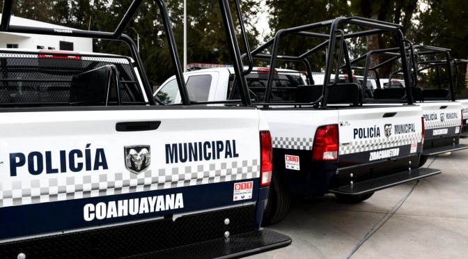 Fortalecen seguridad en municipios con entrega de equipo por 95.5 mdp