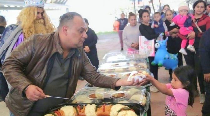 Gobierno de Michoacán, ayuda a los Reyes Magos a la entrega de juguetes