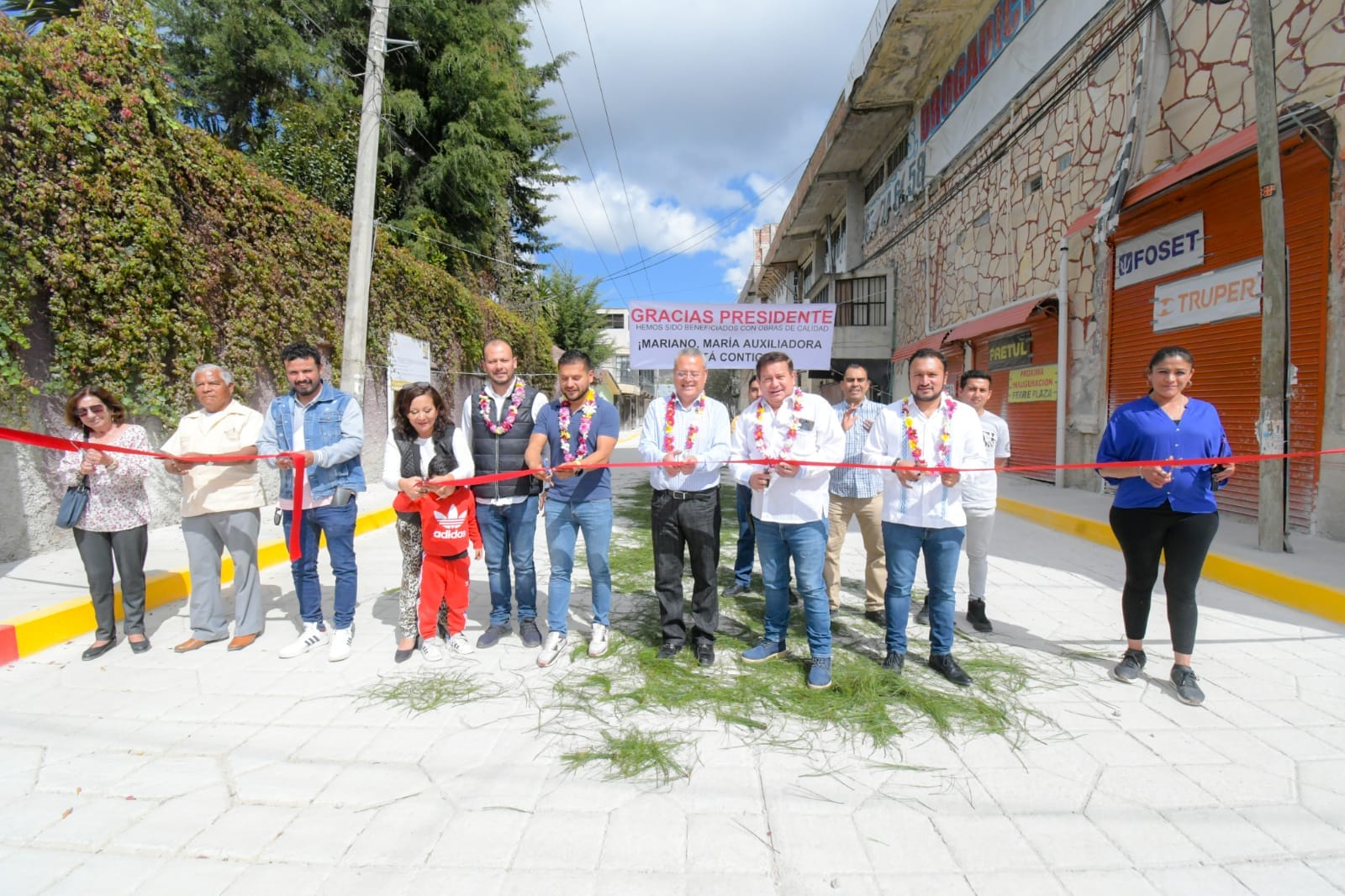 INAUGURA ALCALDE MDO CALLE CON CONCRETO HIDRÁULICO EN LA COLONIA MAESTROS DE MÉXICO. – H. Ayuntamiento de San Cristóbal de Las Casas