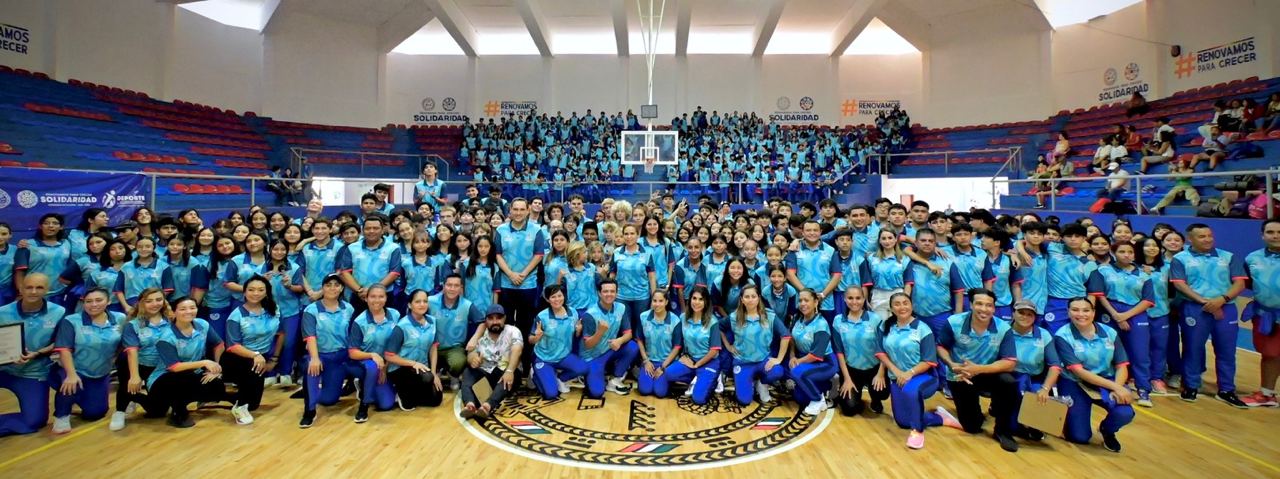 Abandera gobierno a deportistas solidarenses – H. Ayuntamiento de Solidaridad