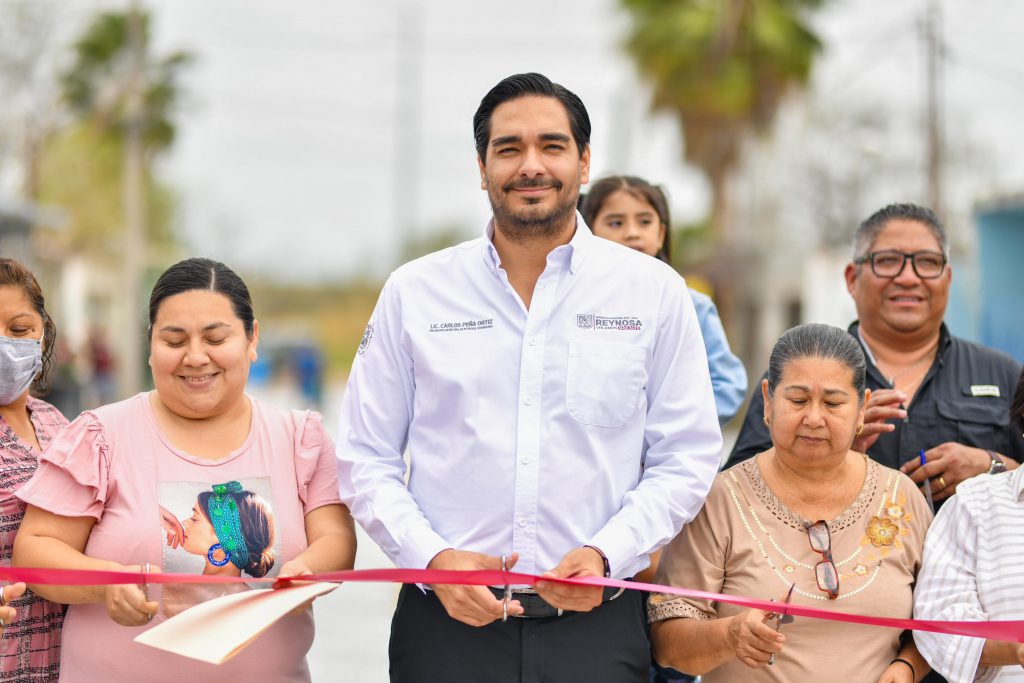 Conecta Gobierno de Carlos Peña Ortiz a tres colonias con más de 17 MDP en pavimentaciones – Administración Municipal Reynosa 2021-2024