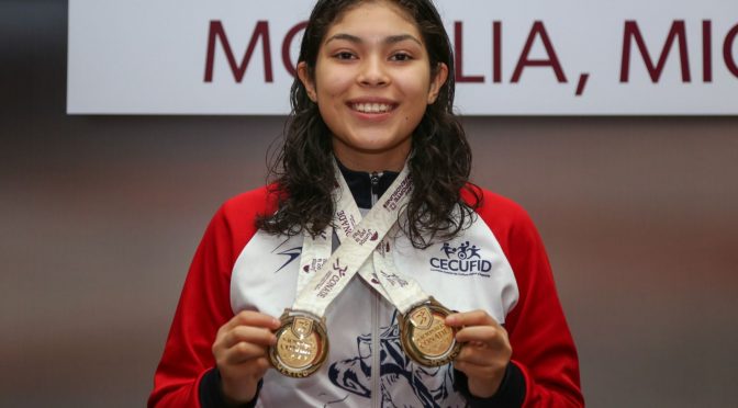 Jareni Nava, la joven taekwondoista que vale oro